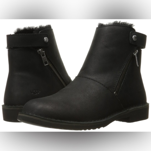 Ugg Kayel leather boots new - size 6 - Picture 1 of 5